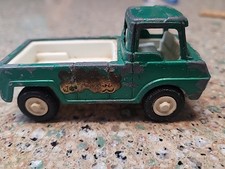 Vintage TootsieToy Green 1969 “Pick-up Truck” Wheelie Wagon Made In USA Tootsie
