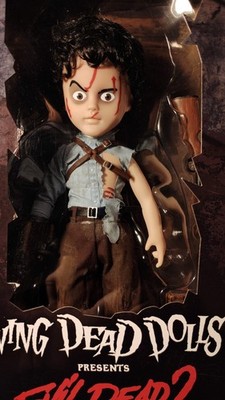 EVIL DEAD 2 ASH WILLIAMS Living Dead Dolls 94710 MEZCO Toyz 2016