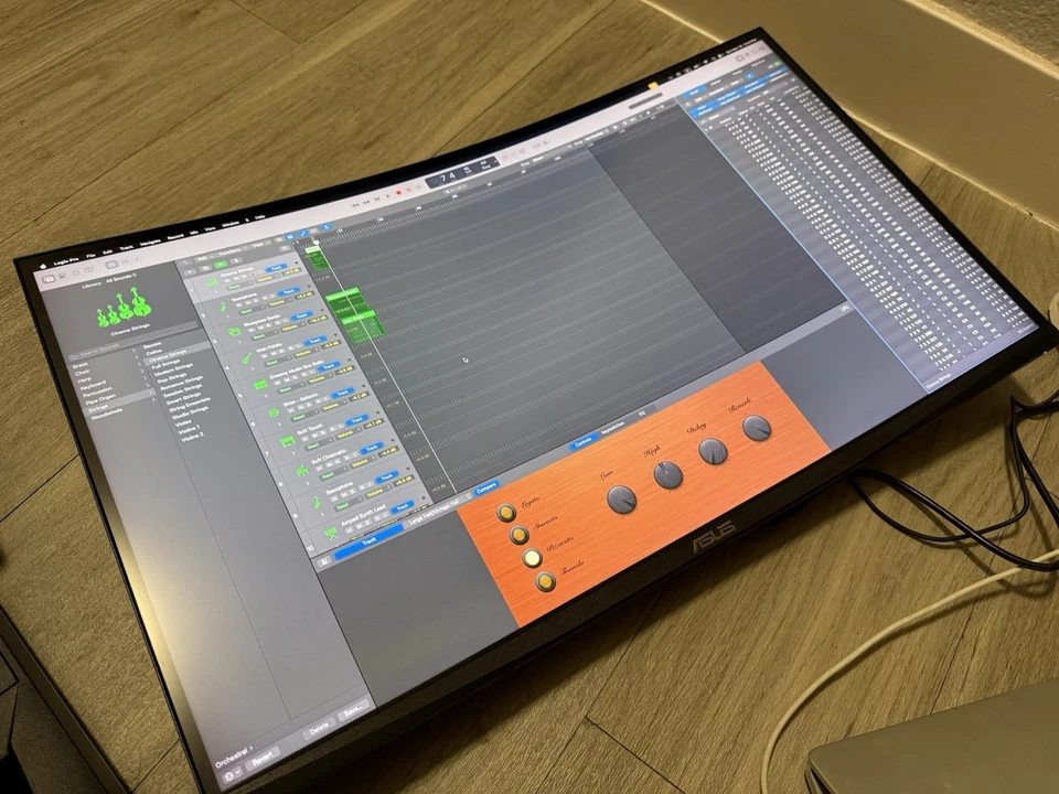 ASUS TUF Gaming VG27WQ1B 27” Curved Monitor, 1440P (2560 x 1440), 165Hz - Image 2 of 4