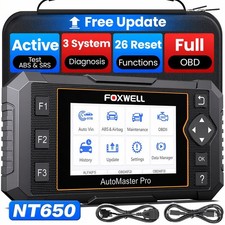 Foxwell Bidirectional Obd2 Diagnostic Scanner Tool 25 Resets Escaner Automotriz Foxwell Bidirectional Obd2 Diagnostic Scanner Tool 25 Resets Escaner Automotriz
