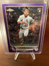 2022 Topps Chrome Update Series - Brendan Donovan #USC140 Purple Refractor (RC)