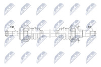 Antriebswelle NTY NPW-ME-226 FüR Mercedes Klasse W213 Model S213 C238 A238 CLS