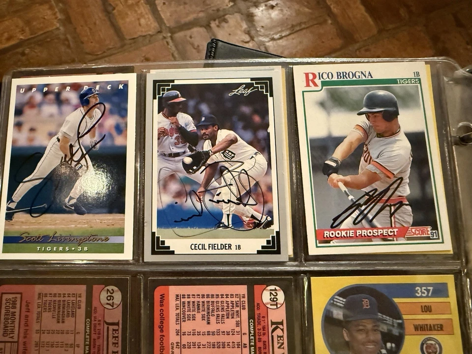 Detroit Tigers da década de 1980 início dos anos 90.   Um dos meus times favoritos!! - Imagem 3 de 3