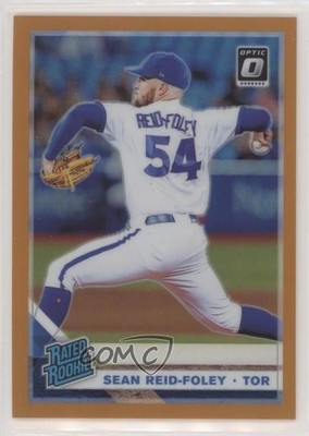 2019 Panini Donruss Optic Orange Prizm 16/99 Sean Reid-Foley #73 Rookie RC a3q