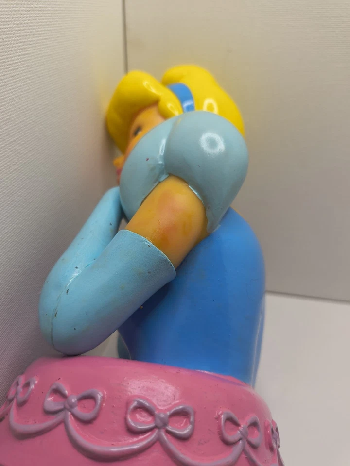 Disney Princess vintage Cinderella Bust Coin Bank - Image 3 of 4