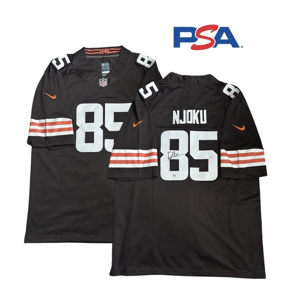 Khalil Mack Signed Custom White Pro-Style Football Jersey BAS – Super