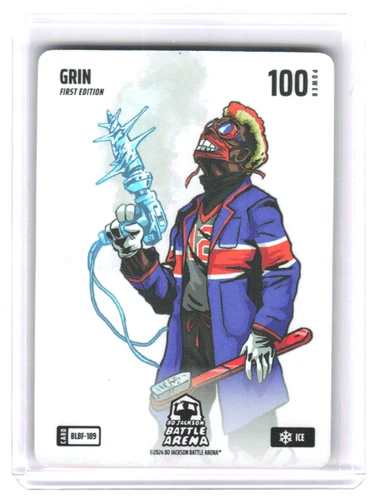 Bo Jackson Battle Arena - Grin Ice Blizzard Battlefoil -BLBF-189