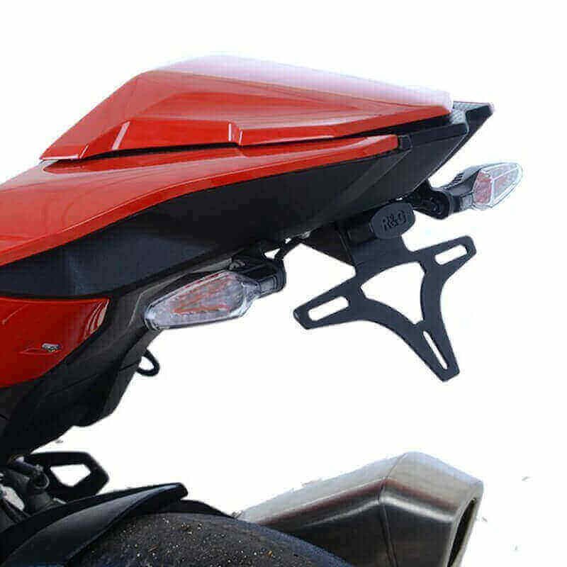 Support de plaque R&G noir pour moto BMW S1000RR 2019-2022