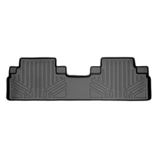 SMARTLINER SB0049 2nd Row BLACK Floor Liners for Lexus RX