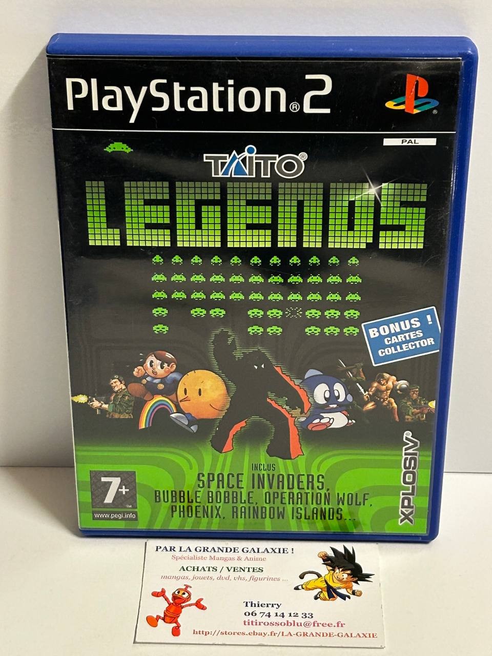 Jeu Vidéo Sony Playstation 2 PS2 Taito Legends FRA CIB Xplosiv PAL Compilation