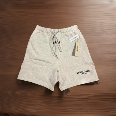 Fear of God Essentials Light Oatmeal Shorts Size XS Brand New with Bag