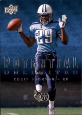 2008 Upper Deck #PU32 Chris Johnson Potential Unlimited