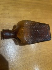 Vintage Brown Toxol Glass Bottle by Boots The Chemists