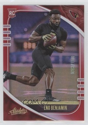 2020 Panini Absolute Spectrum Red 28/100 Eno Benjamin #135 Rookie RC 12yh
