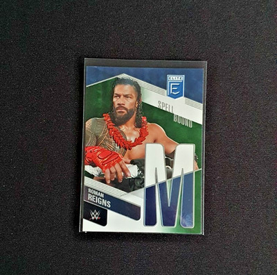 Panini WWE Donruss Elite 2023 - Roman Reigns (Spell Bound - M / Parallel: Green)