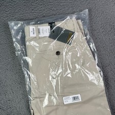 Todd Snyder Pants Mens 31x32 Bone Khaki Tab Front Chino Straight Fit Stretch NEW