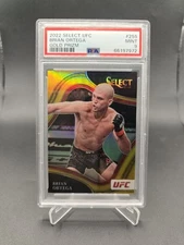 Brian Ortega 2022 UFC Select Octagonside Gold 09/10 PSA 9