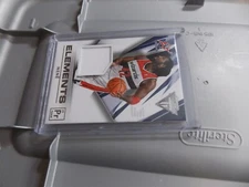 2013-14 Titanium Nene Elements Game Used Jersey Relic Wizards 