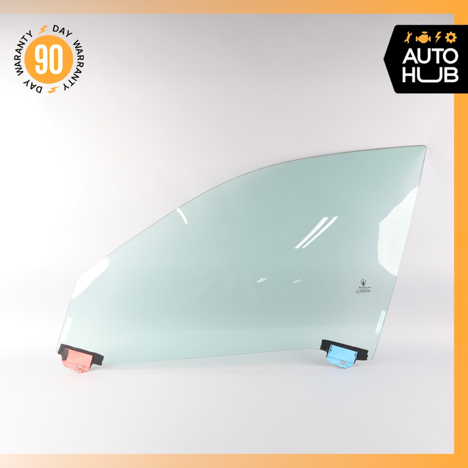 03-13 Maserati Quattroporte M139 Front Left Side Door Window Glass OEM 75k