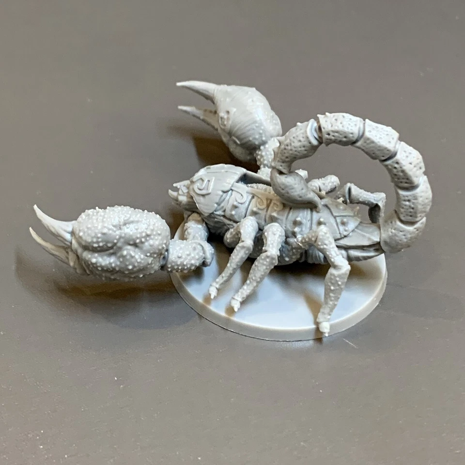 Giant Scorpion Monster Miniatures Ankh: Gods of Egypt Board Game Kickstarter Toy - Image 3 of 4