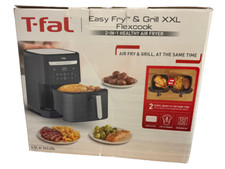 T-Fal Easy Fry & Grill Flexcook Air Fryer 6.5L XXL Digital Oil-Less Cooker