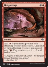 4 x Dragonrage (097/185) - Fate Reforged - Uncommon