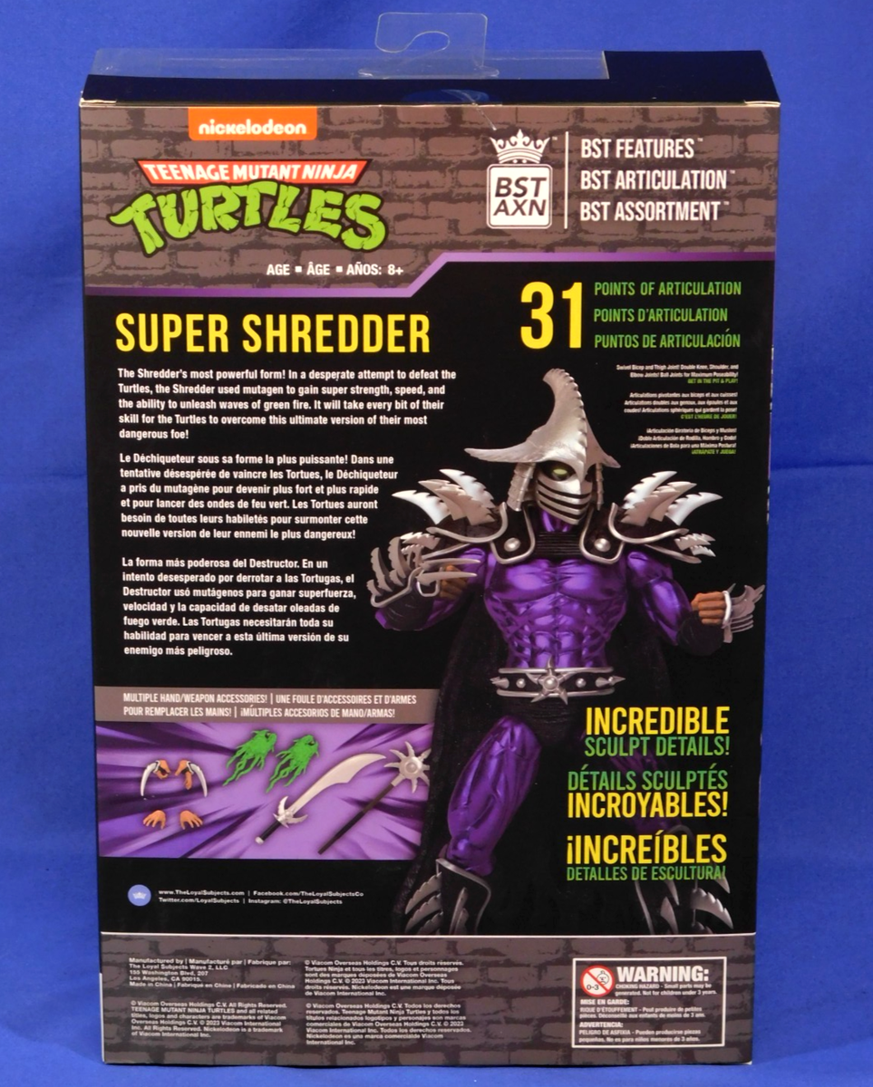 TEENAGE MUTANT NINJA TURTLES SUPER SHREDDER XL SDCC 2023 BST