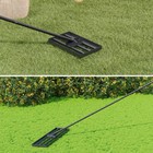 180° Rotating Lawn Leveller Lute Sand Soil Levelling Rake Grass w/78"/84" Handle