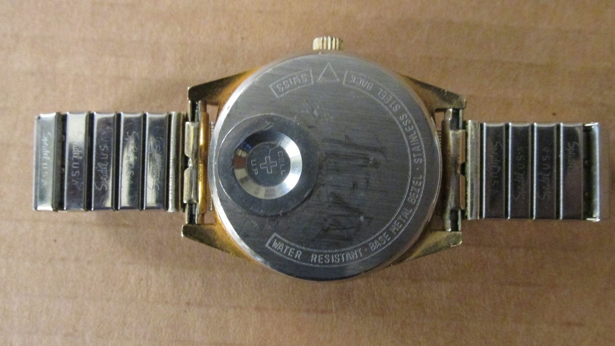 Montre Vintage Stellaris Suisse - Électronique Transistorisée, Années 70, Ovale, Fonctionne, Occasion