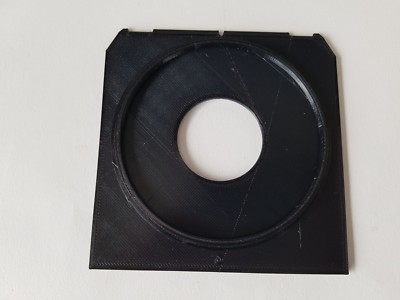 Planchette De Objectif Linhof Technika 4x5 – Pour Obturateur Copal 1, Modèle #G794