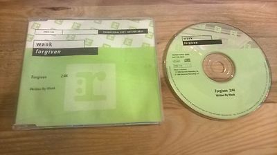 CD Indie Wank - Forgiven (1 Song) Promo REPRISE MAVERICK sc