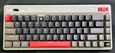 Durgod Fusion K230 Wireless Mechanical Keyboard - Cherry MX Red Silent Good Cond