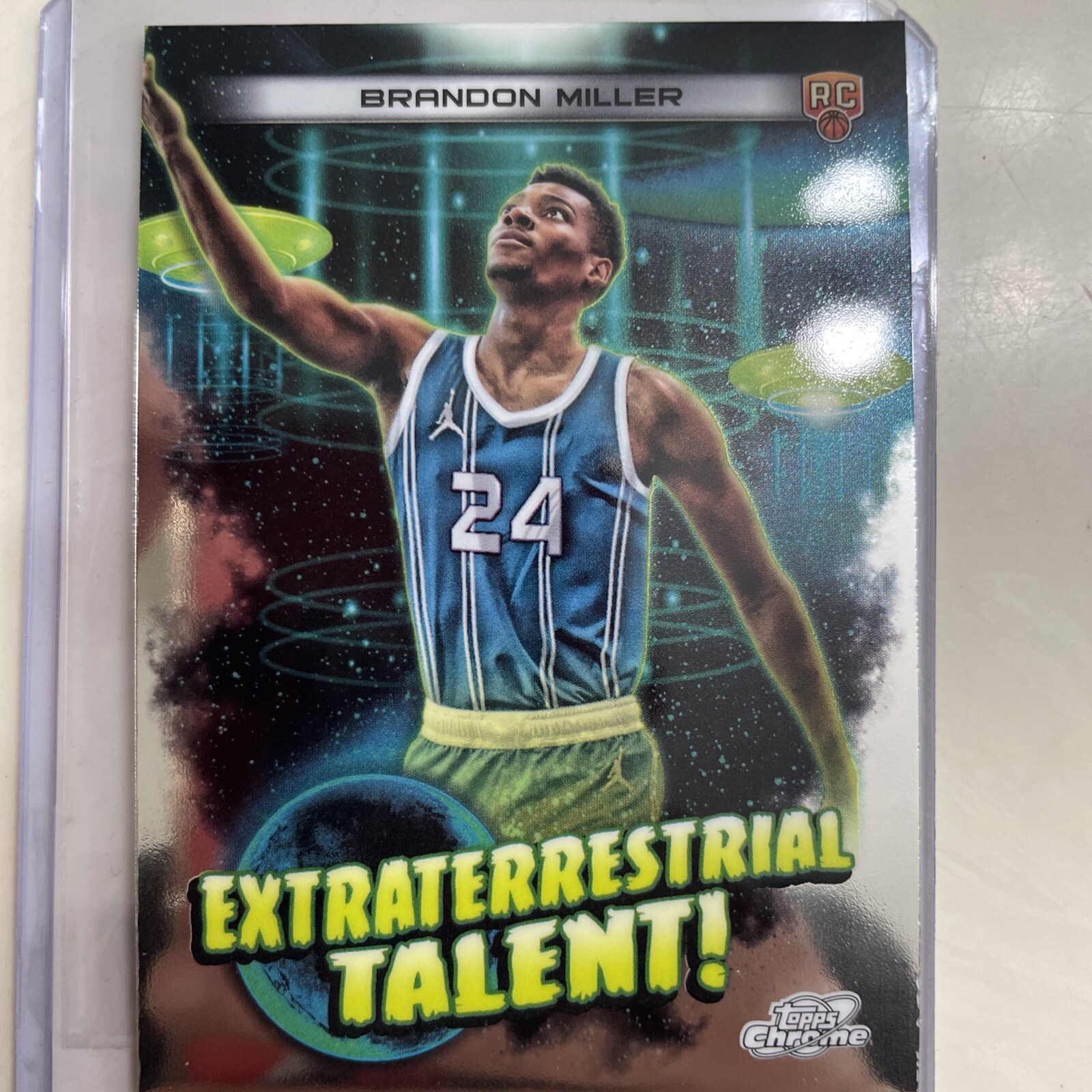 2023-24 Topps Chrome Cosmic Brandon Miller RC Extraterrestrial Talent 🔥🔥🔥