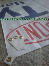 Nemo Dragonfly 2P Tyvek Ground Sheet Tent Footprint "KIT" w/ 4 UL Grommet Tabs