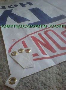 MSR HUBBA HUBBA 2 Tyvek Ground Sheet Tent Footprint KIT w/ 4 UL Grommet Tabs
