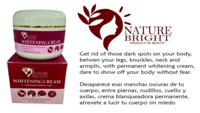 Whitening cream, get rid of those dark spot on your face, body, legs, knuckles