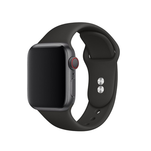 Cinturino Silicone Sport 40/44/41/45/49mm per Apple Watch Serie 9 8 7 6 5 4 SE - Foto 36 di 69