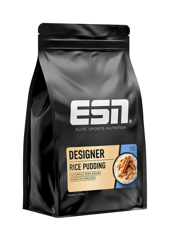 ✅ESN Designer Rice Pudding - 3000 g ✅ - Musculación - Energía - Hidratos de carbono