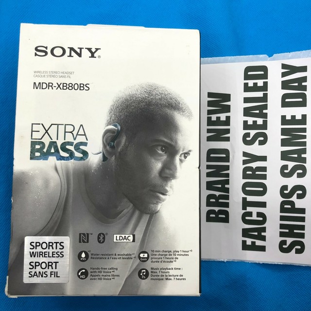 Sony MDR-XB80BS Wireless In-Ear 