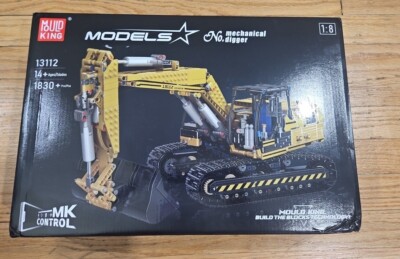 MOULD KING 13112 Excavator Truck Building Block Toys R/C NIB See Desc.