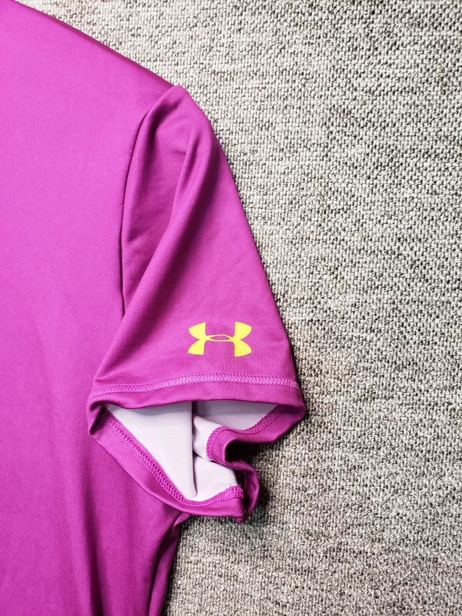 Under Armour DC Wonder Woman HeatGear T Shirt Short Sleeve Pink
