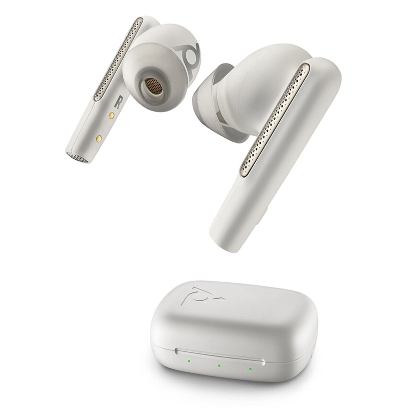 Poly Voyager Free 60 UC MS USB-C Bluetooth Wireless Earbuds - White  220759-02