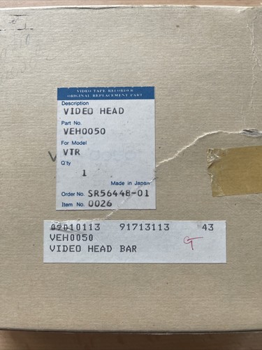 Panasonic VEH-0050 Videorecorder Cartridge Video Head Bar Drum Videokopf - Picture 2 of 4