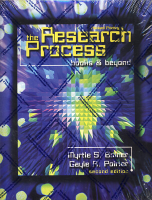 THE RESEARCH PROCESS: BOOKS AND BEYOND 2nd Edition Bolner & Poirier NEW SEALED!