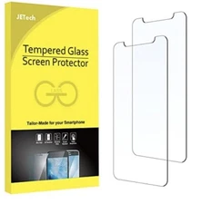 jetech screen protector for iPhone 11 Pro, iPhone Xs And iPhone X 5.8-inch