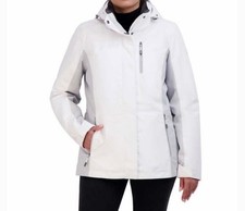 Gerry Ladies Snow Jacket Waterproof Heavy Weight White Sz Medium
