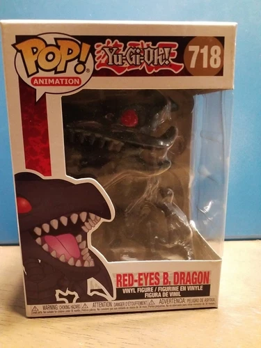 Funko Pop! Animation - Yu-Gi-Oh!: Red-Eyes Black Dragon #718