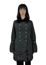 Elisabetta Franchi Celyn B Long Down Jacket size 40