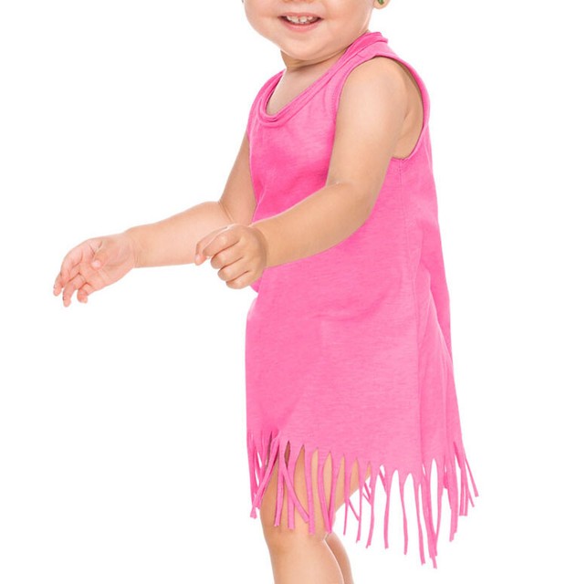 fringe tank dress