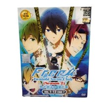 Free Iwatobi Swim Club DVD Complete Season 2 EP 1-13 English Audio USED